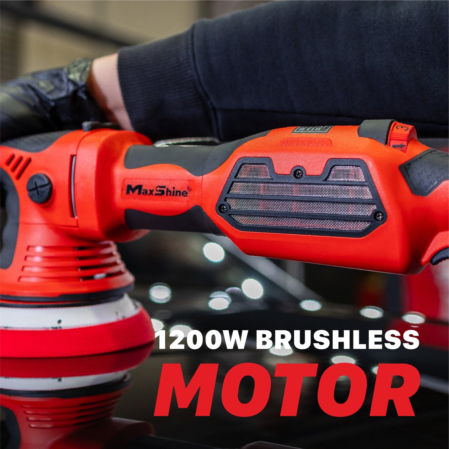 MB15 Pro 15mm Dual Action Brushless Polisher by MaxshineUSA