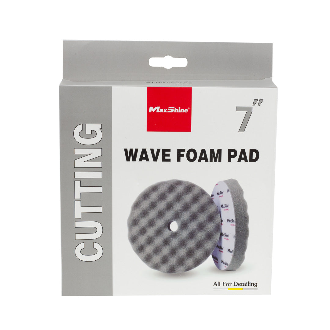 Rotary Wave Foam Pads - 7in by MaxshineUSA