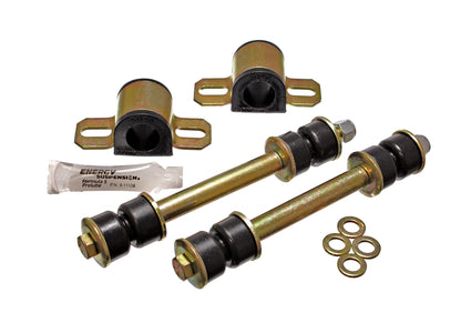 Sway Bar Bushing Set; Black; Front; Bar Dia. 23mm; Performance Polyurethane; by Energy Suspension