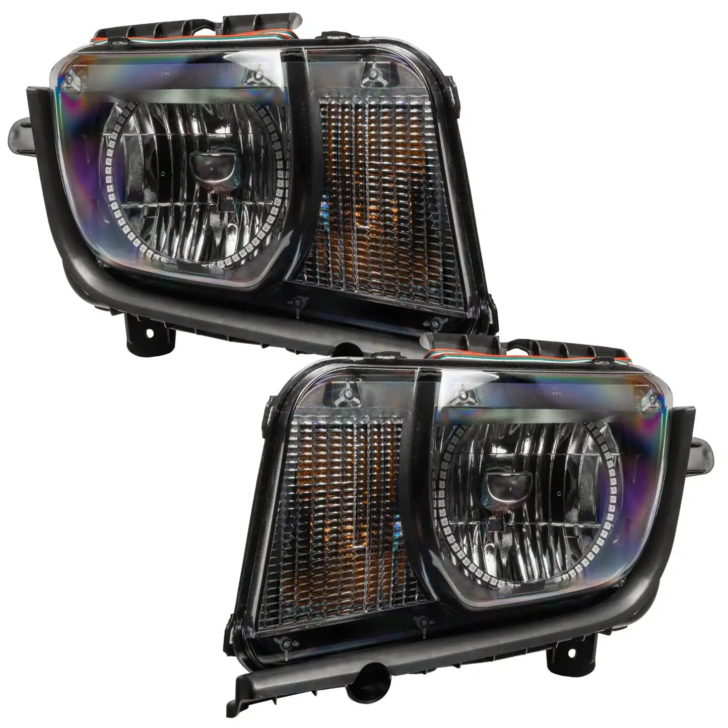 ORACLE Lighting 2010-2013 Chevrolet Camaro Non RS Pre-Assembled Halo Headlights by ORACLE Lighting