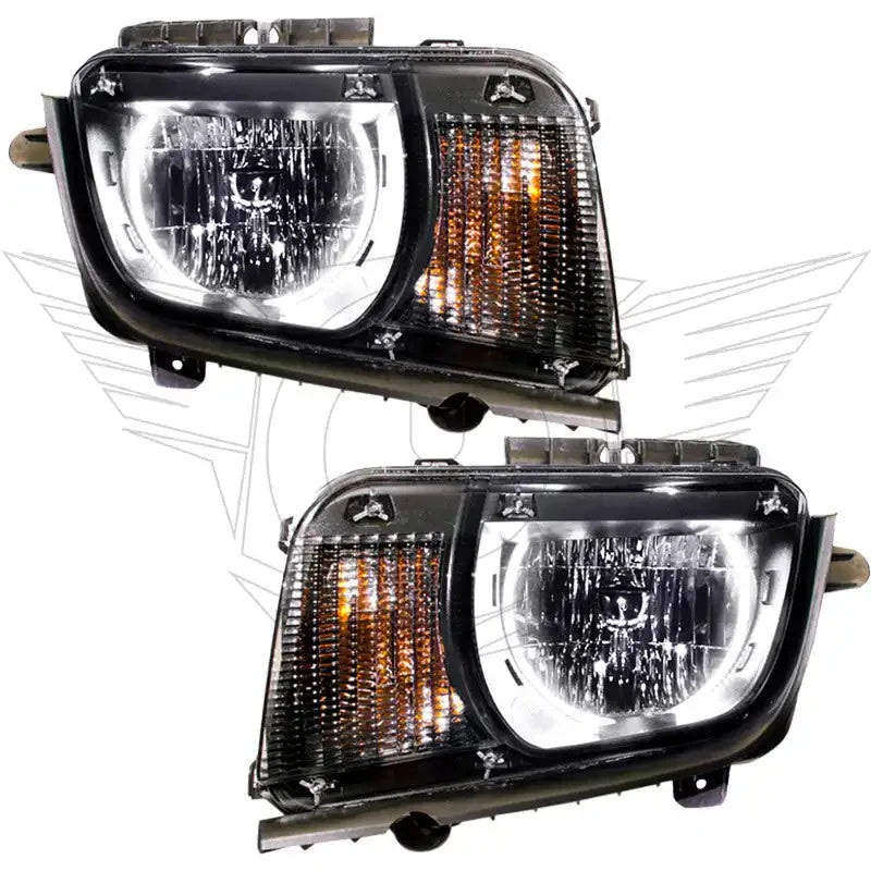 ORACLE Lighting 2010-2013 Chevrolet Camaro Non RS Pre-Assembled Halo Headlights by ORACLE Lighting