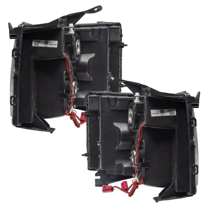 ORACLE Lighting 2007-2013 Chevy Silverado Pre-Assembled Halo Headlights - Chrome Housing by ORACLE Lighting