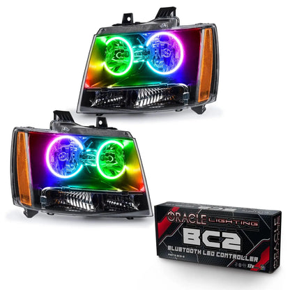 ORACLE Lighting 2007-2014 Chevrolet Suburban Pre-Assembled Halo Headlights by ORACLE Lighting