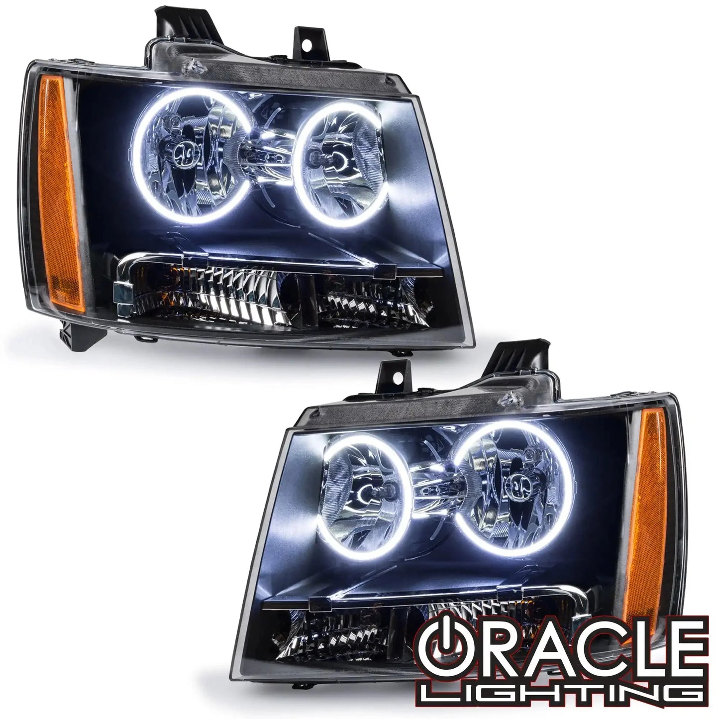 ORACLE Lighting 2007-2014 Chevrolet Suburban Pre-Assembled Halo Headlights by ORACLE Lighting