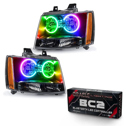 ORACLE Lighting 2007-2014 Chevrolet Tahoe Pre-Assembled Halo Headlights by ORACLE Lighting