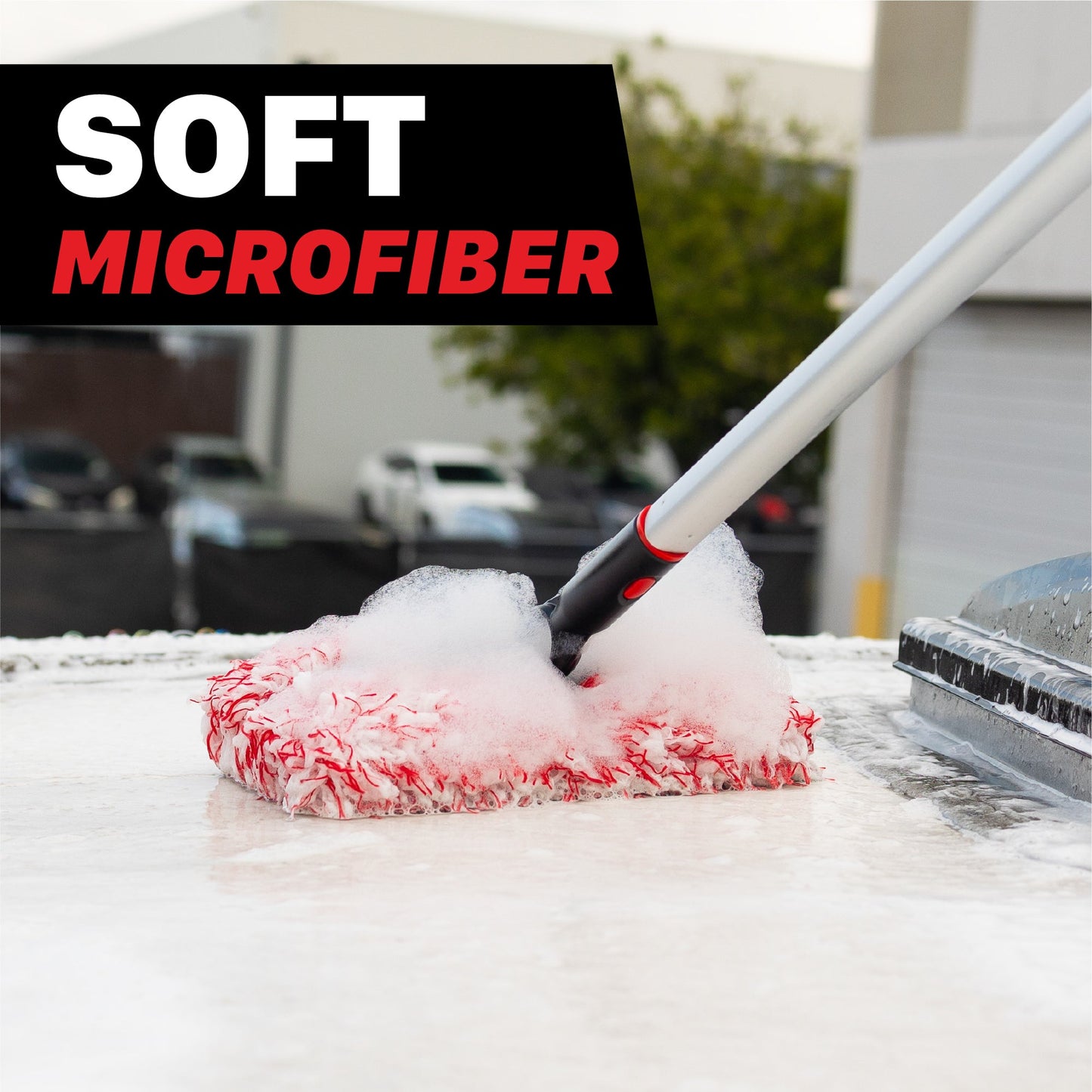 Car Wash Tool | IncrediStick – Extendable Microfiber Wash Mitt by MaxshineUSA
