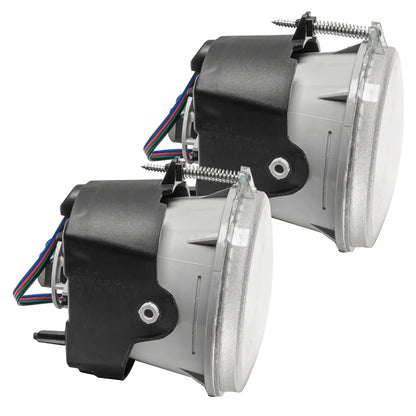 ORACLE Lighting 2006-2010 Jeep Commander Pre-Assembled Halo Fog Lights by ORACLE Lighting