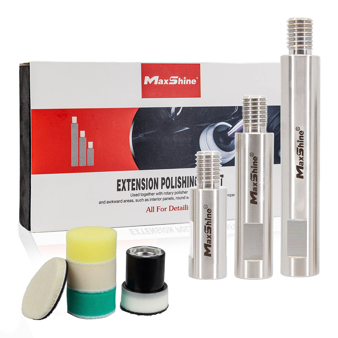 Shaft Extension Set for Rotary Polishers by MaxshineUSA