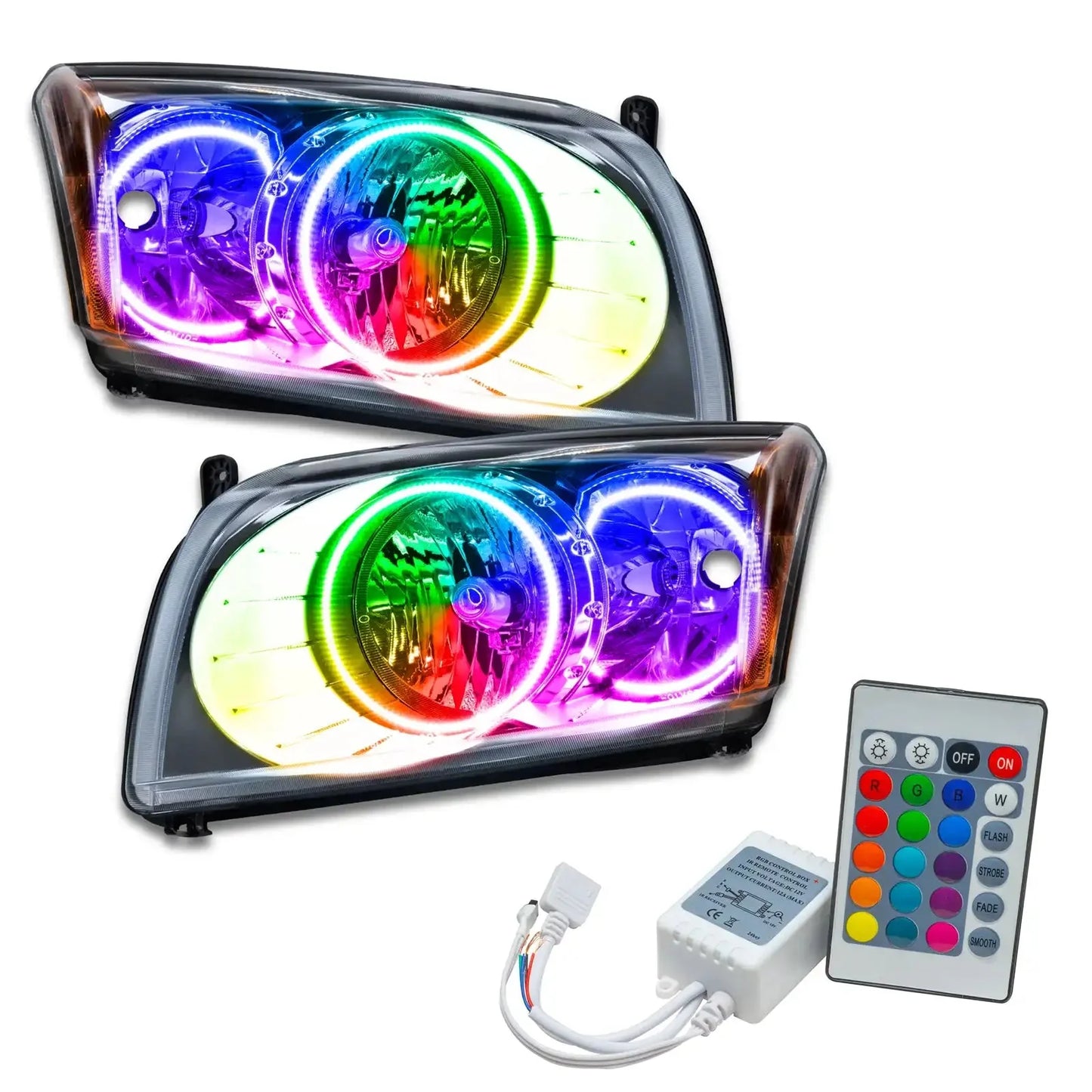 ORACLE Lighting 2007-2012 Dodge Caliber Pre-Assembled Headlights - Chrome by ORACLE Lighting