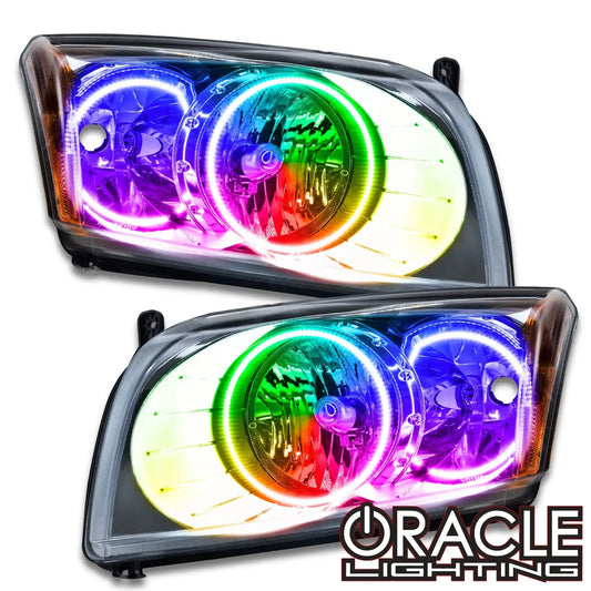ORACLE Lighting 2007-2012 Dodge Caliber Pre-Assembled Headlights - Chrome by ORACLE Lighting