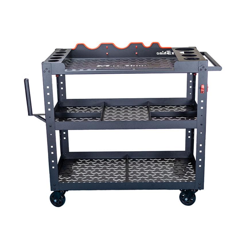Premium Steel Detailing Rolling Trolley by MaxshineUSA