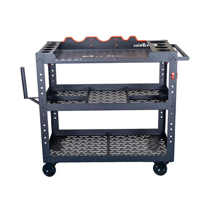 Premium Steel Detailing Rolling Trolley by MaxshineUSA