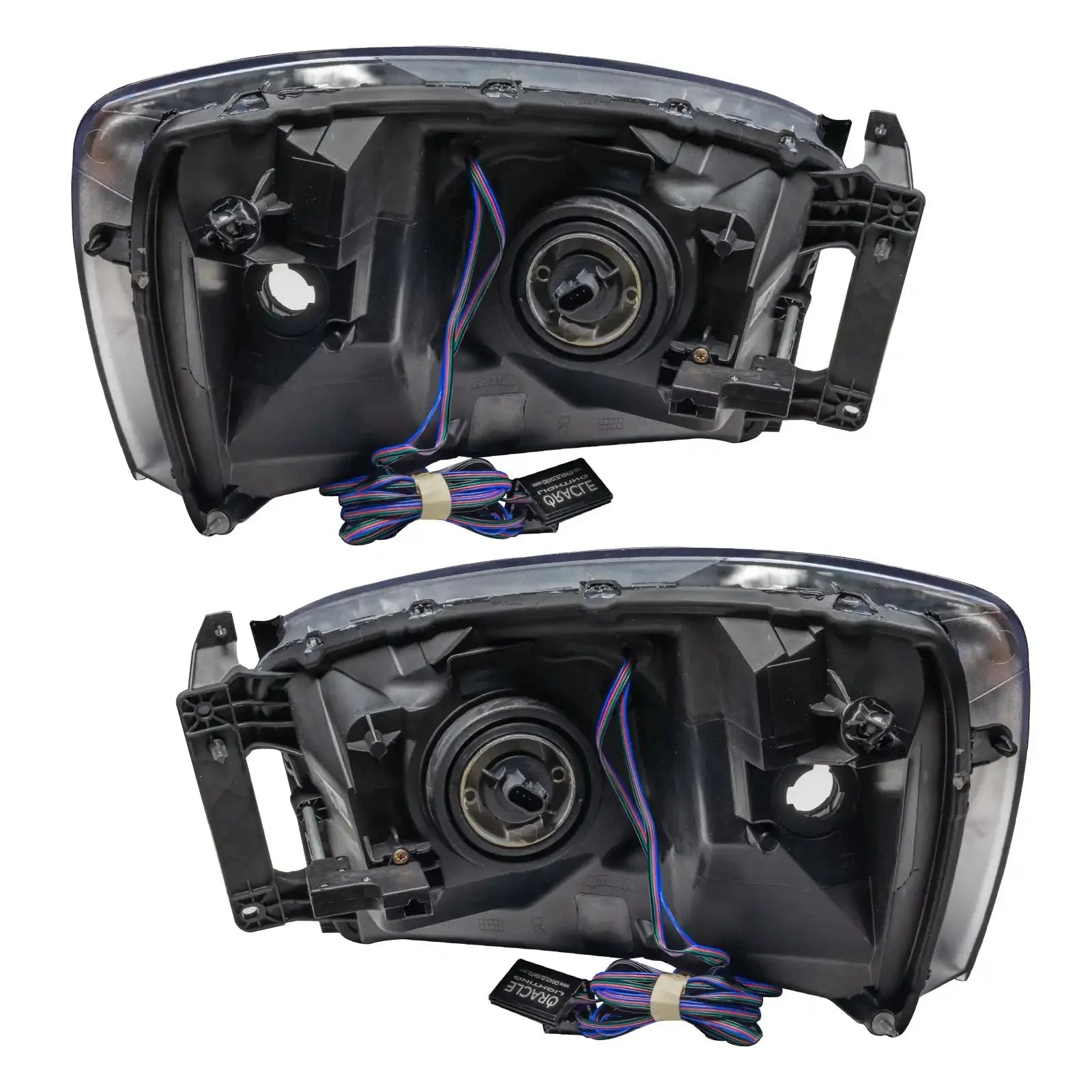 ORACLE Lighting 2007-2008 Dodge Ram Pre-Assembled Halo Headlights by ORACLE Lighting