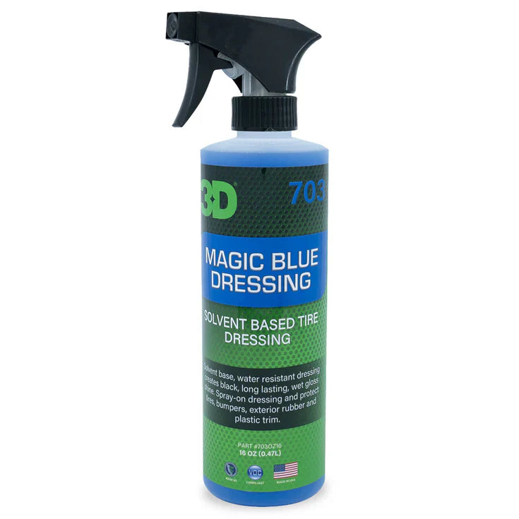 3D MAGIC BLUE TIRE DRESSING 16oz by 3D