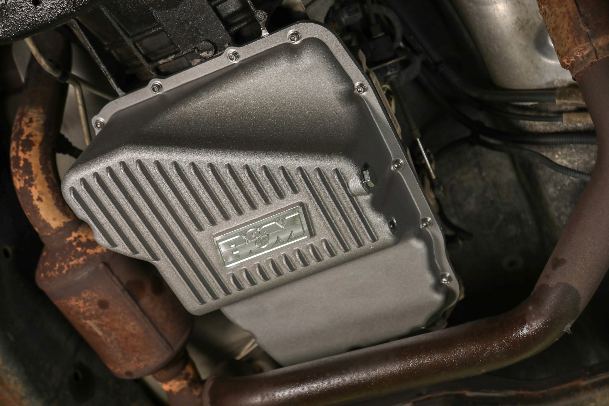 B&M Mopar Hi-Tek Transmission Pan by B&M
