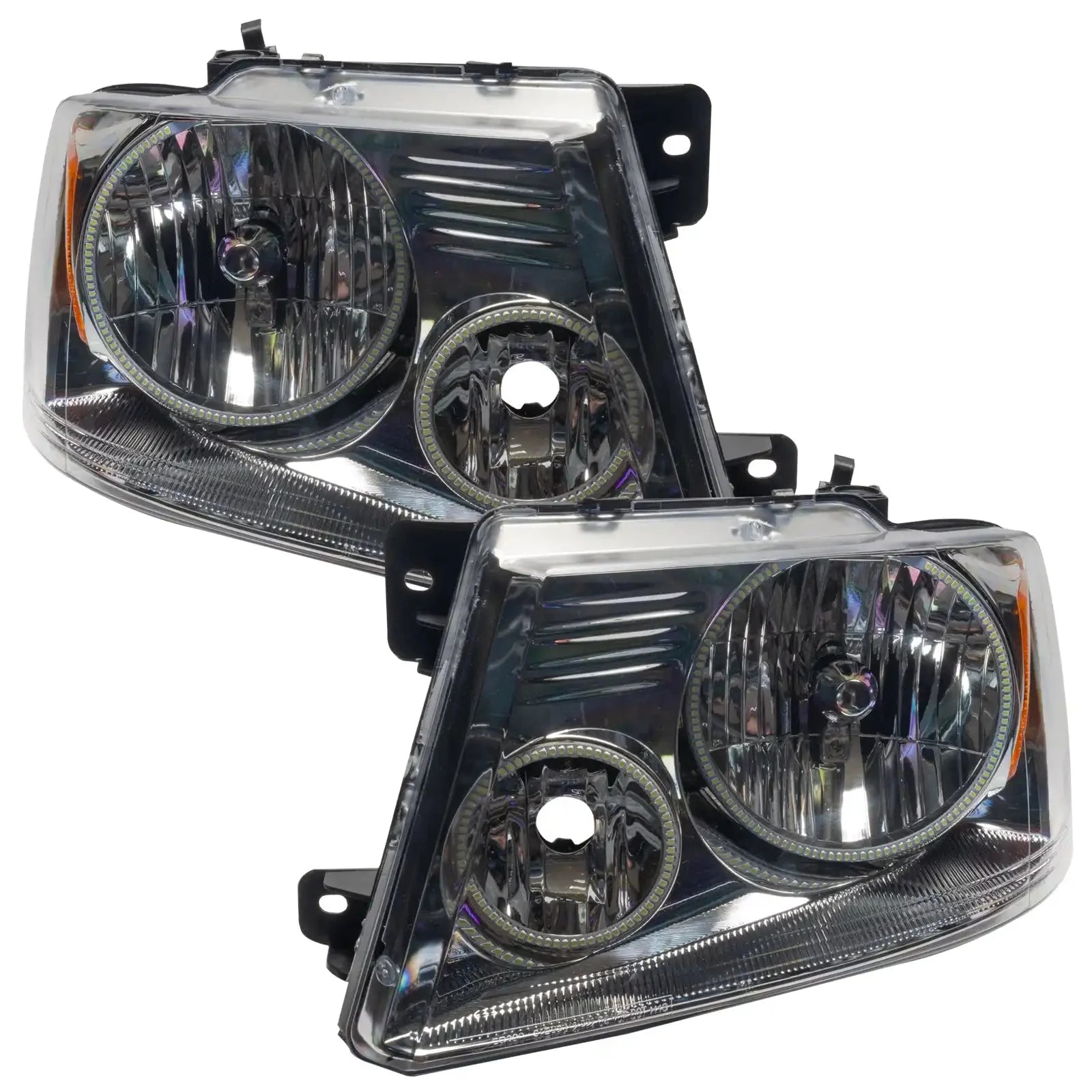 ORACLE Lighting 2005-2008 Ford F-150 Pre-Assembled Halo Headlights - Chrome Housing by ORACLE Lighting