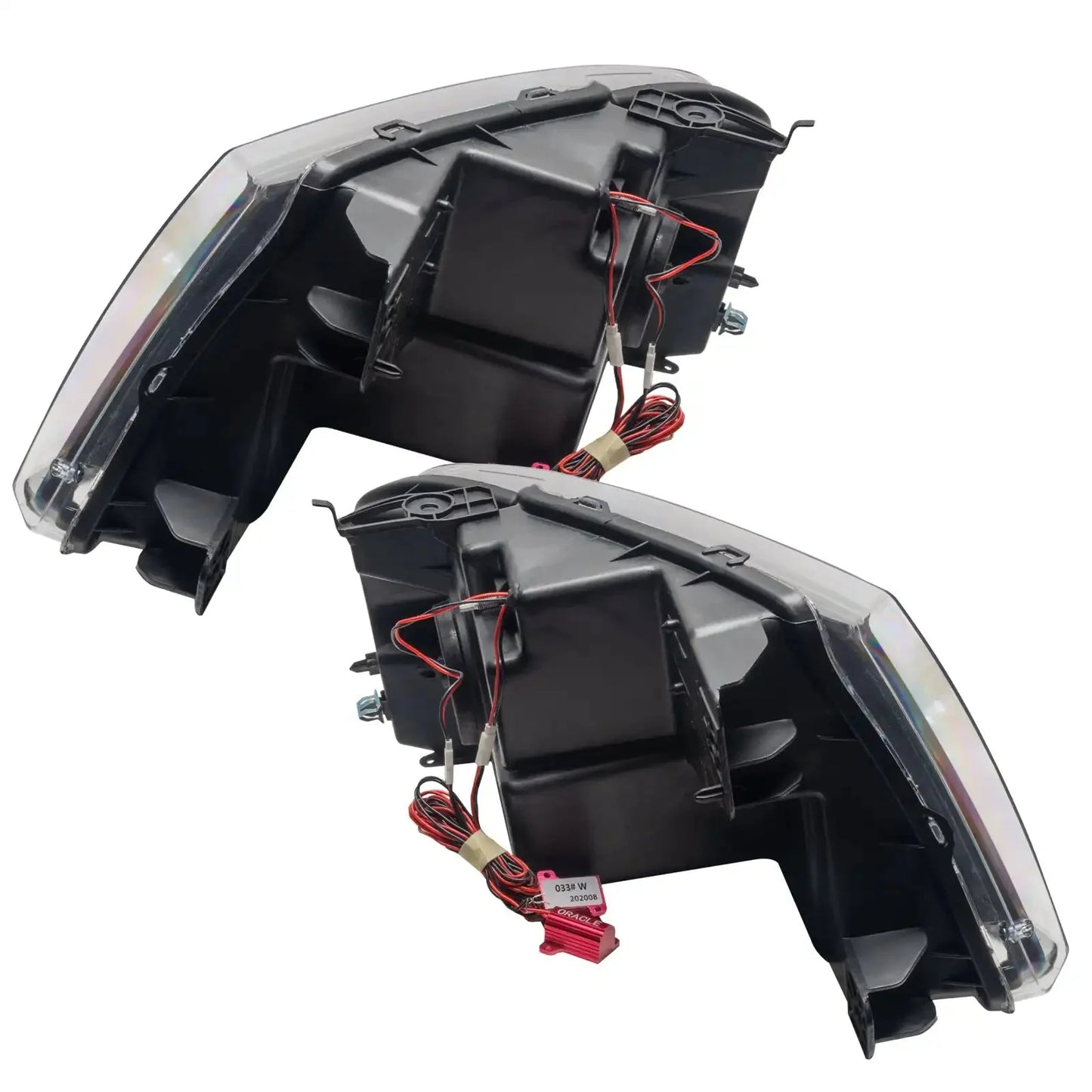 ORACLE Lighting 2005-2008 Ford F-150 Pre-Assembled Halo Headlights - Chrome Housing by ORACLE Lighting