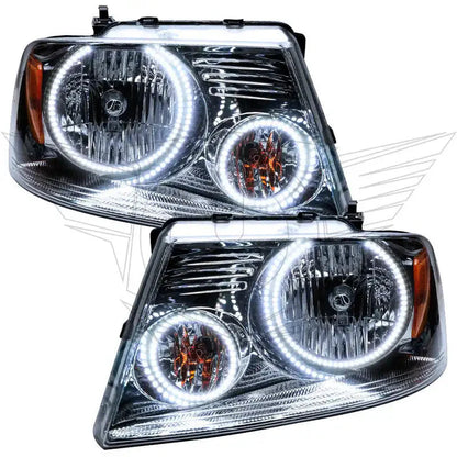 ORACLE Lighting 2005-2008 Ford F-150 Pre-Assembled Halo Headlights - Chrome Housing by ORACLE Lighting