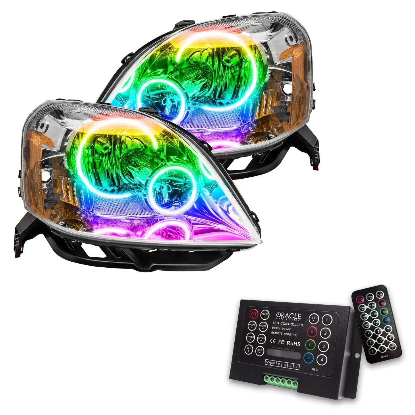 2005-2007 Ford 500 Pre-Assembled Headlights by ORACLE Lighting