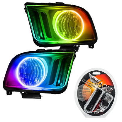 ORACLE Lighting 2005-2009 Ford Mustang Pre-Assembled Headlights - Black by ORACLE Lighting