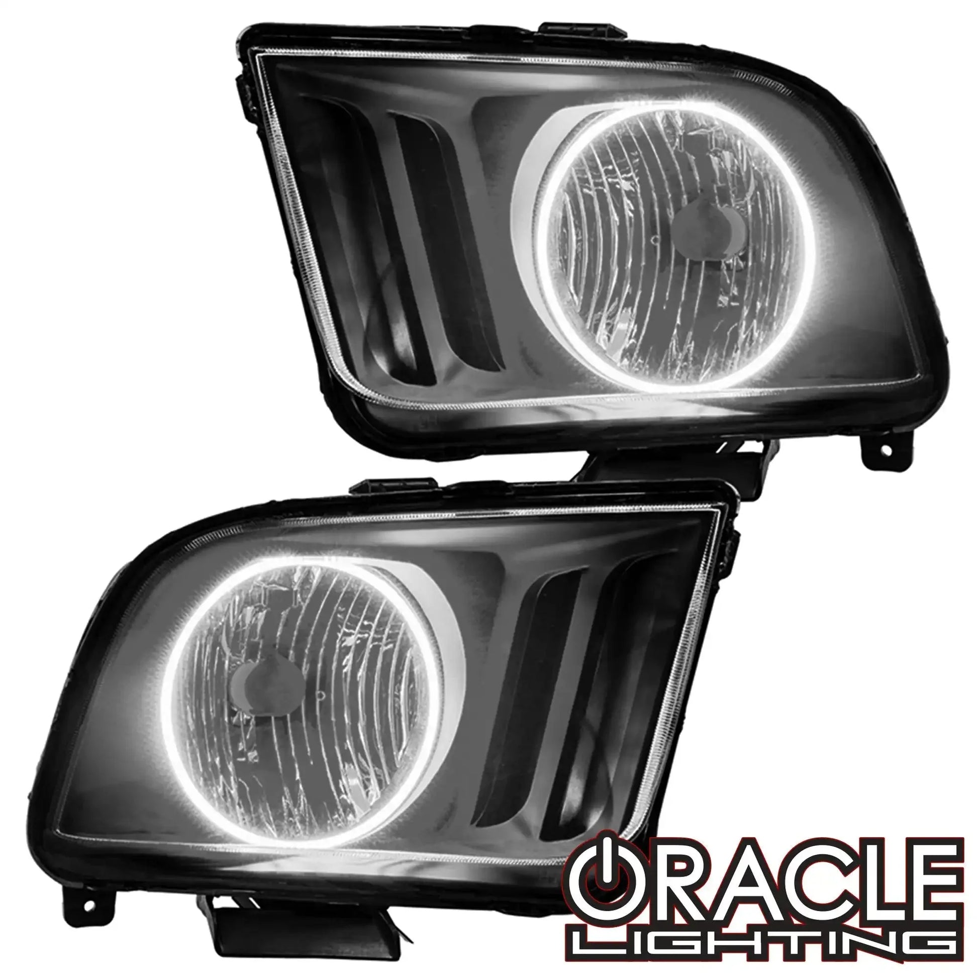 ORACLE Lighting 2005-2009 Ford Mustang Pre-Assembled Headlights - Black by ORACLE Lighting
