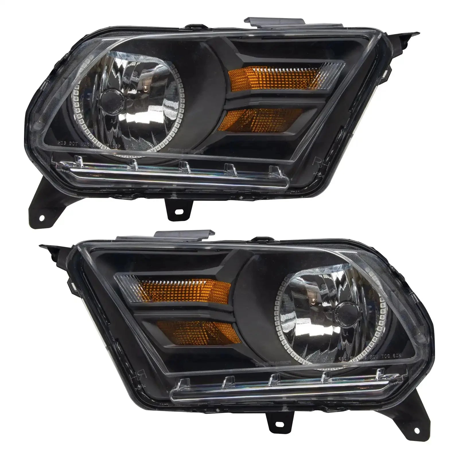 ORACLE Lighting 2010-2014 Ford Mustang Pre-Assembled Headlights (Non-HID) by ORACLE Lighting