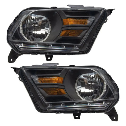 ORACLE Lighting 2010-2014 Ford Mustang Pre-Assembled Headlights (Non-HID) by ORACLE Lighting