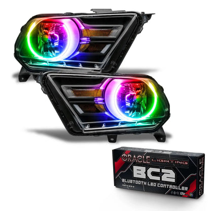 ORACLE Lighting 2010-2014 Ford Mustang Pre-Assembled Headlights (Non-HID) by ORACLE Lighting