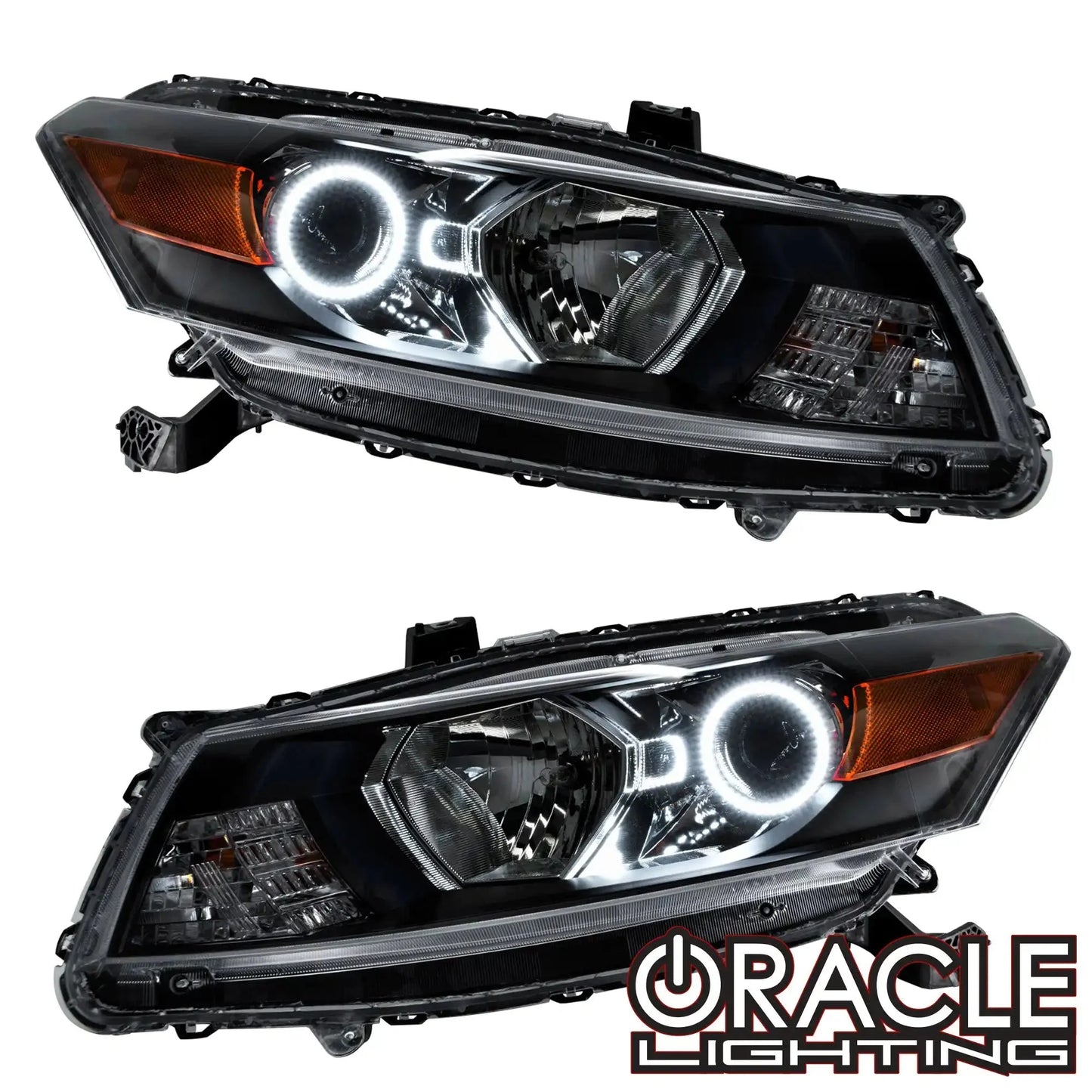 ORACLE Lighting 2008-2012 Honda Accord Coupe Pre-Assembled Halo Headlights by ORACLE Lighting
