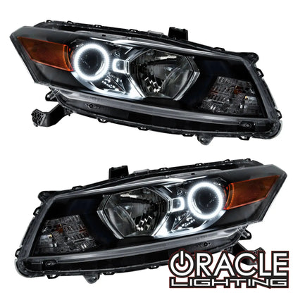 ORACLE Lighting 2008-2012 Honda Accord Coupe Pre-Assembled Halo Headlights by ORACLE Lighting