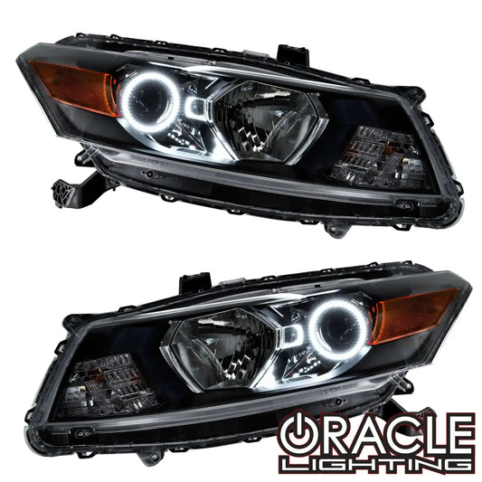 ORACLE Lighting 2008-2012 Honda Accord Coupe Pre-Assembled Halo Headlights by ORACLE Lighting