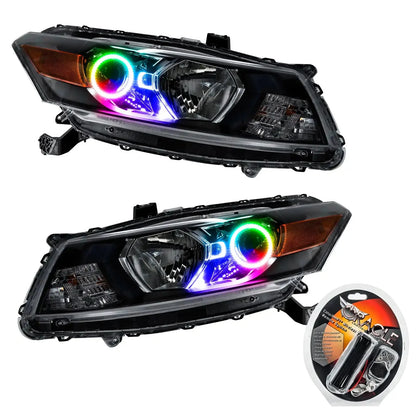 ORACLE Lighting 2008-2012 Honda Accord Coupe Pre-Assembled Halo Headlights by ORACLE Lighting