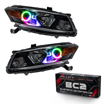 ORACLE Lighting 2008-2012 Honda Accord Coupe Pre-Assembled Halo Headlights by ORACLE Lighting