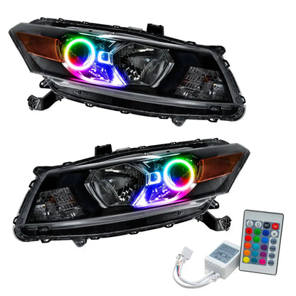 ORACLE Lighting 2008-2012 Honda Accord Coupe Pre-Assembled Halo Headlights by ORACLE Lighting