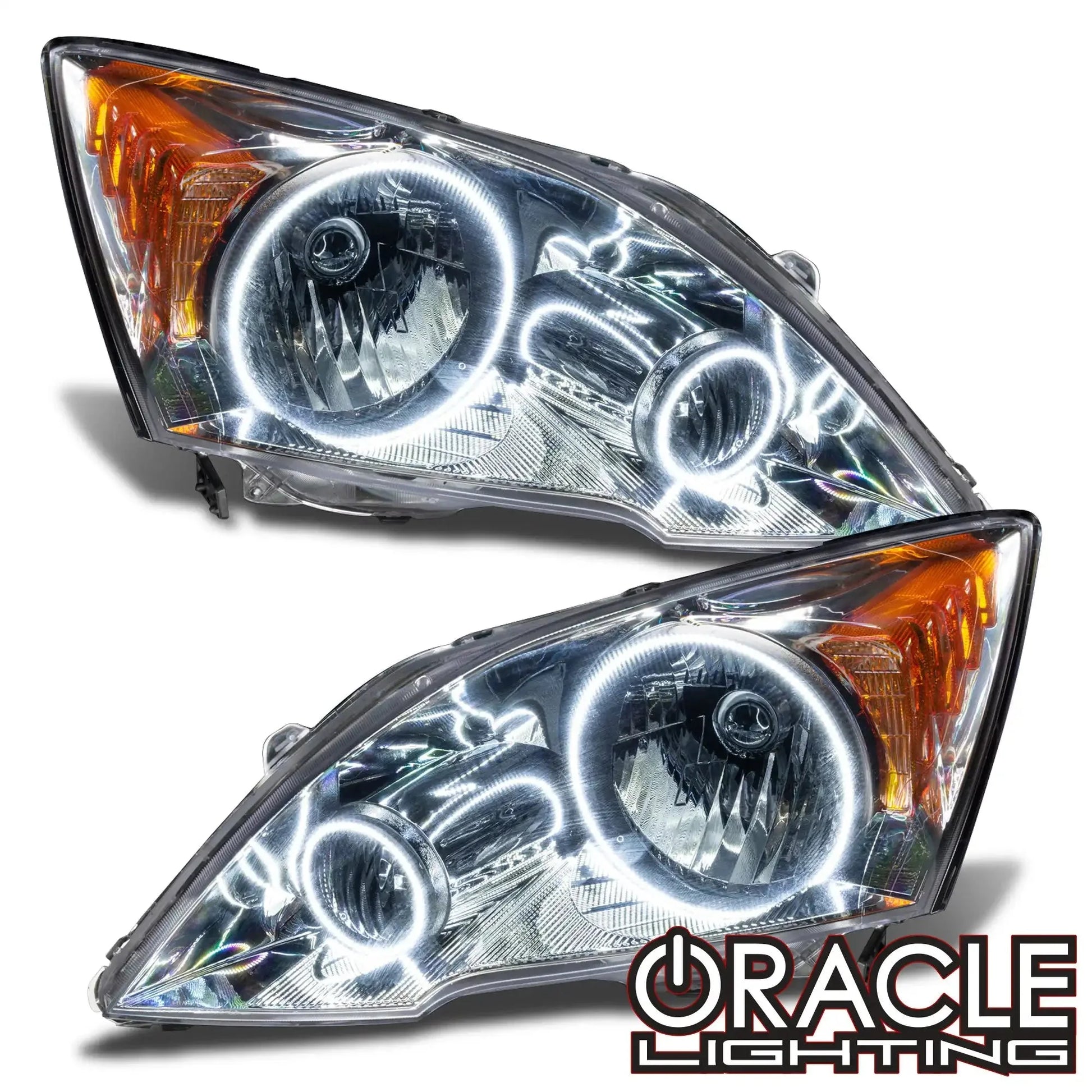 ORACLE Lighting 2007-2011 Honda CRV Pre-Assembled Halo Headlights by ORACLE Lighting