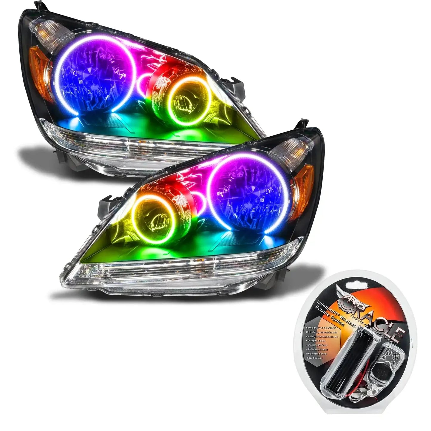 ORACLE Lighting 2005-2007 Honda Odyssey Pre-Assembled Halo Headlights by ORACLE Lighting