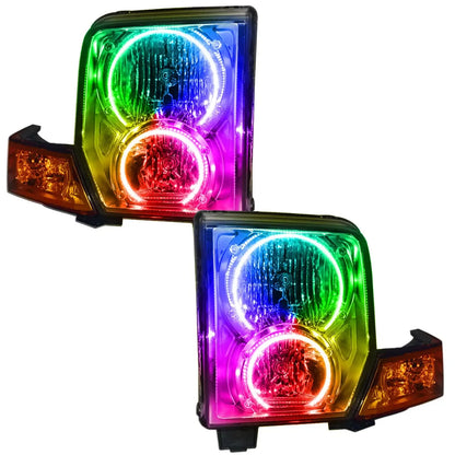 ORACLE Lighting 2006-2010 Jeep Commander Pre-Assembled Halo Headlights by ORACLE Lighting