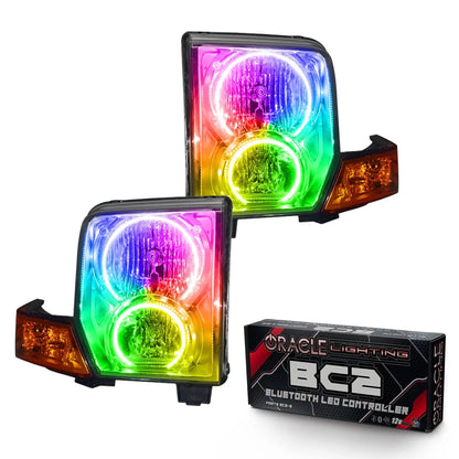 ORACLE Lighting 2006-2010 Jeep Commander Pre-Assembled Halo Headlights by ORACLE Lighting