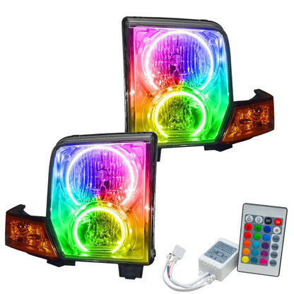 ORACLE Lighting 2006-2010 Jeep Commander Pre-Assembled Halo Headlights by ORACLE Lighting