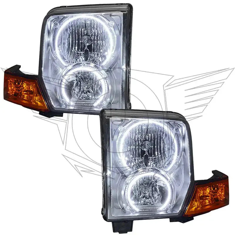 ORACLE Lighting 2006-2010 Jeep Commander Pre-Assembled Halo Headlights by ORACLE Lighting
