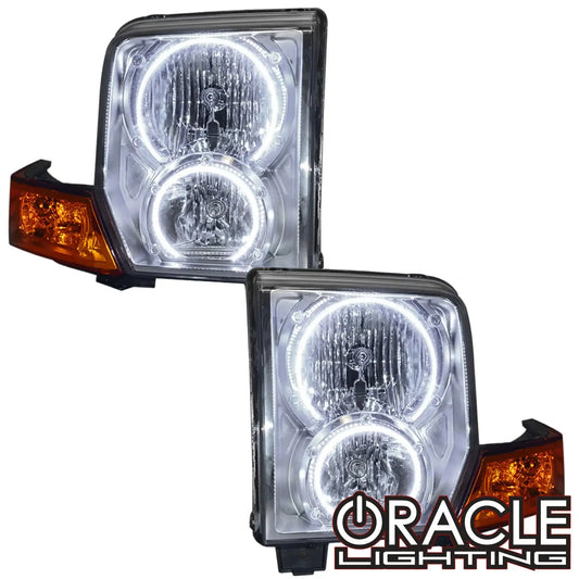 ORACLE Lighting 2006-2010 Jeep Commander Pre-Assembled Halo Headlights by ORACLE Lighting