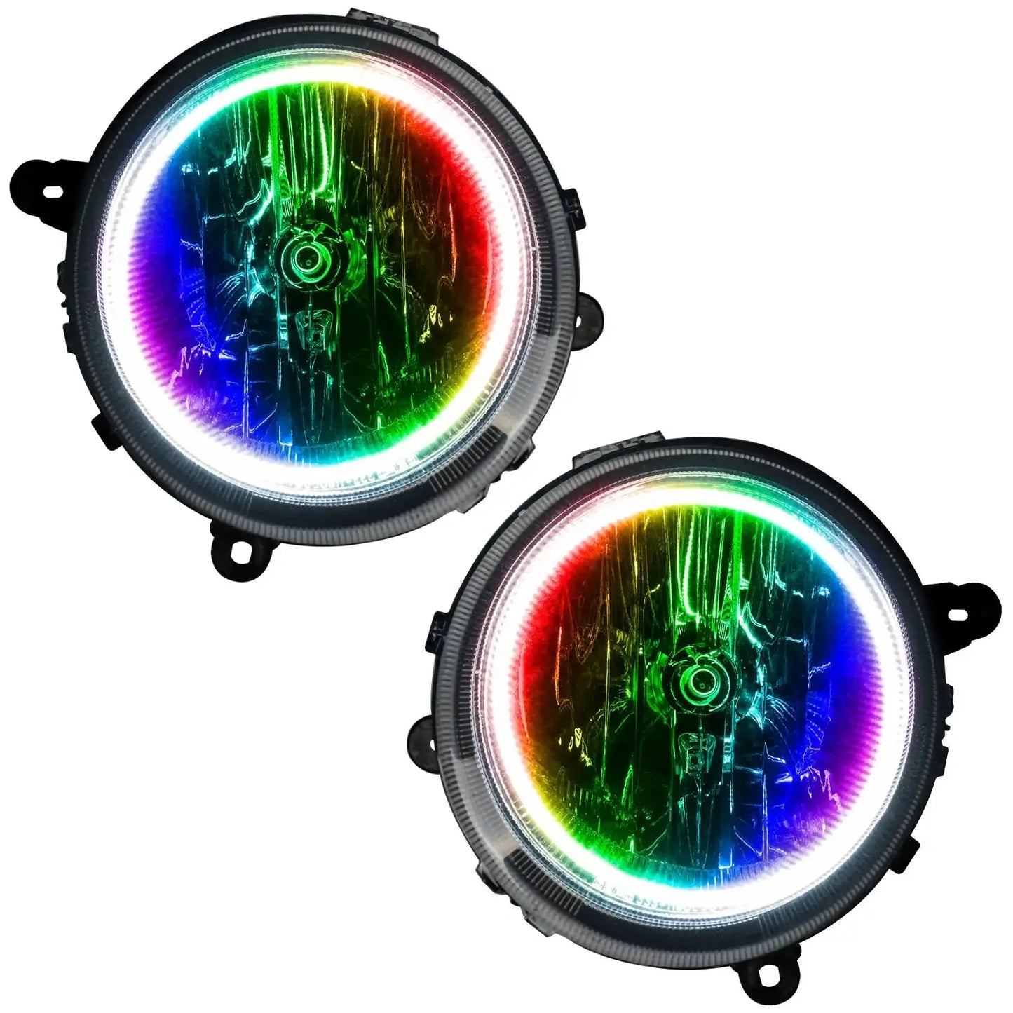 ORACLE Lighting 2007-2010 Jeep Compass Pre-Assembled Halo Headlights by ORACLE Lighting