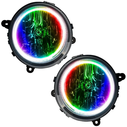 ORACLE Lighting 2007-2010 Jeep Compass Pre-Assembled Halo Headlights by ORACLE Lighting