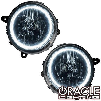 ORACLE Lighting 2007-2010 Jeep Compass Pre-Assembled Halo Headlights by ORACLE Lighting