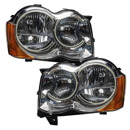2008-2010 Jeep Grand Cherokee Pre-Assembled Headlights-Non HID by ORACLE Lighting