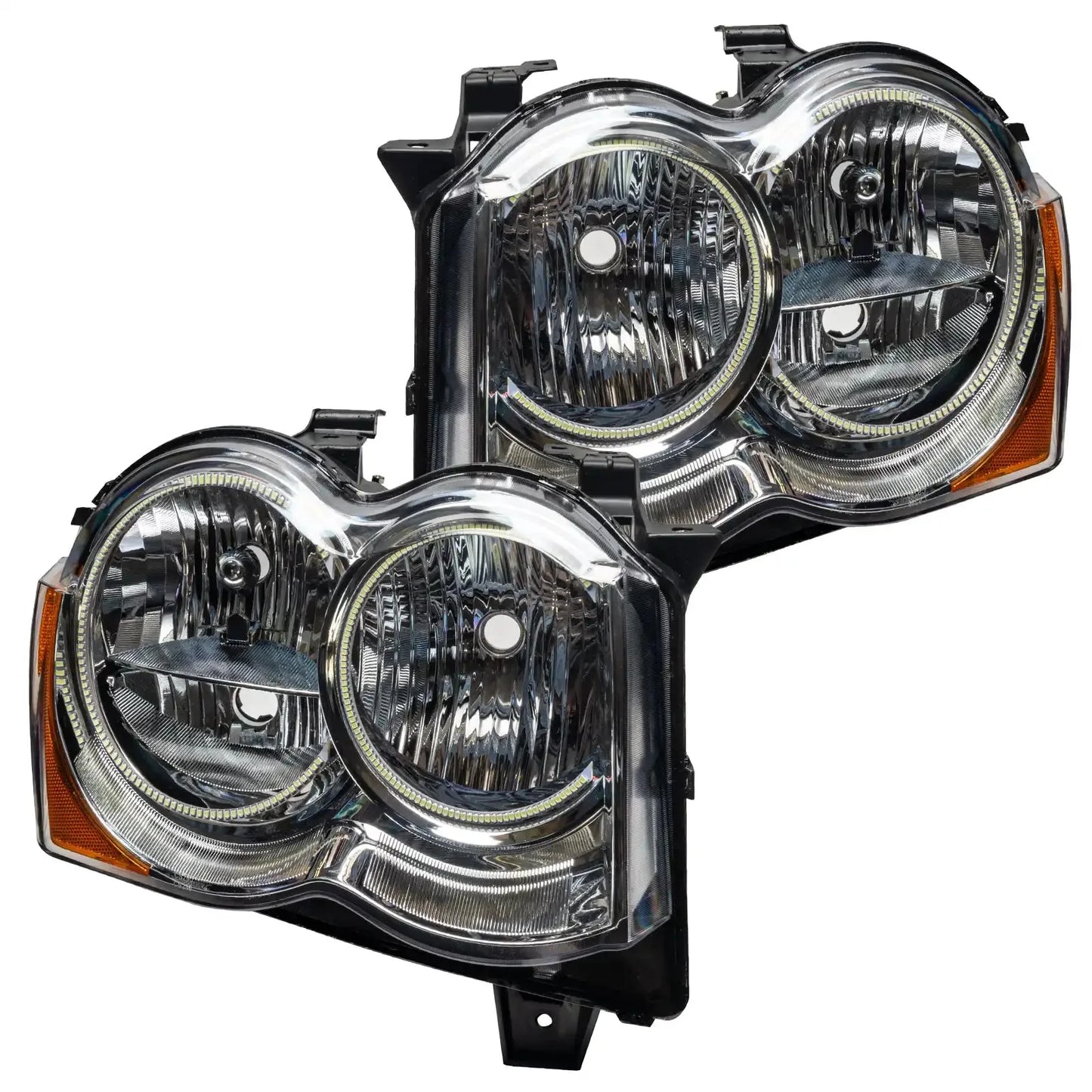 2008-2010 Jeep Grand Cherokee Pre-Assembled Headlights-Non HID by ORACLE Lighting