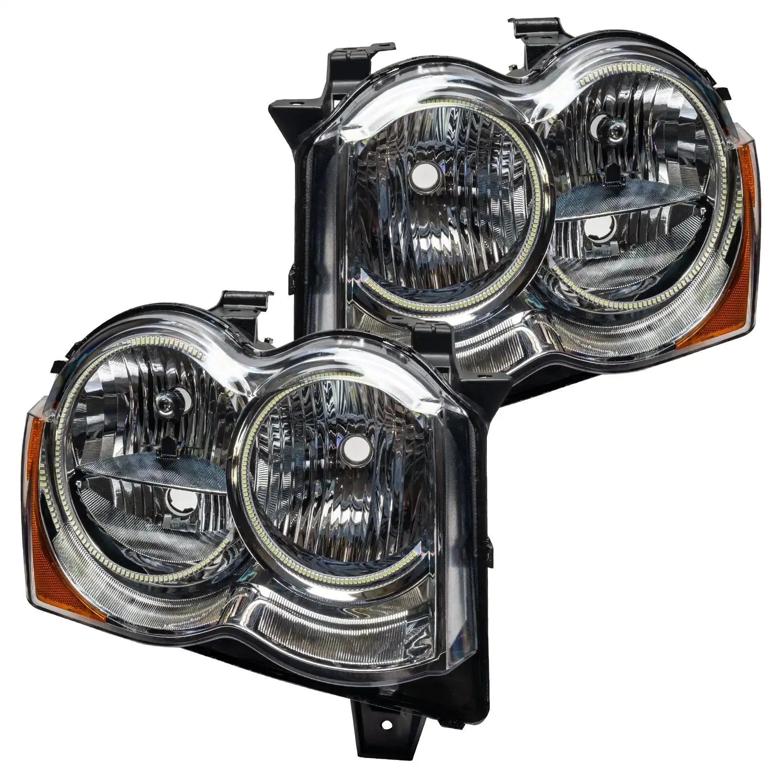 2008-2010 Jeep Grand Cherokee Pre-Assembled Headlights-Non HID by ORACLE Lighting