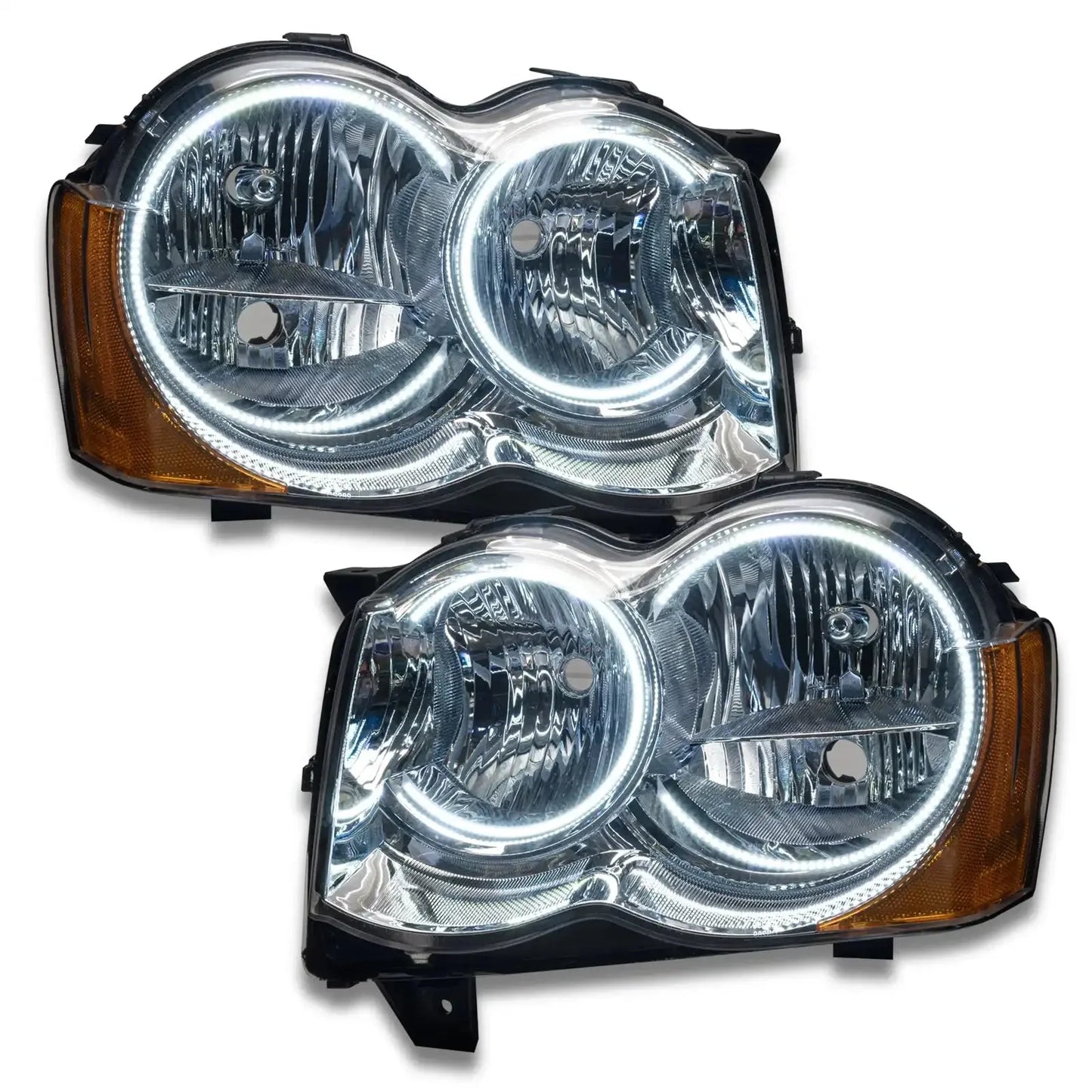 2008-2010 Jeep Grand Cherokee Pre-Assembled Headlights-Non HID by ORACLE Lighting