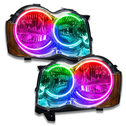 2008-2010 Jeep Grand Cherokee Pre-Assembled Headlights-Non HID by ORACLE Lighting
