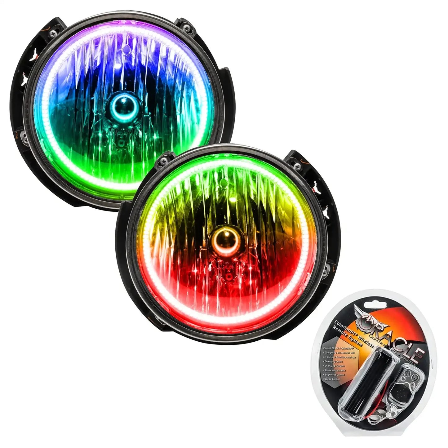 ORACLE Lighting 2007-2016 Jeep Wrangler JK Pre-Assembled Headlights by ORACLE Lighting
